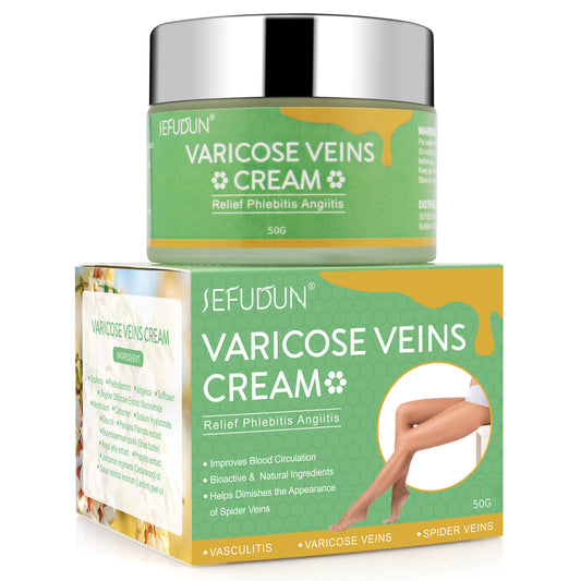 Crema para venas Varices// Vein Cream Red Blood Streaks Repair Earthworm Leg Bruises Bulge Relief Pain Safflower Skin care lotion Varicose Cream