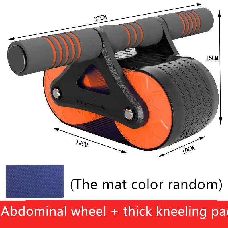 Wheel Abdominal Exerciser Women Men Automatic Rebound Ab Wheel Roller Waist Trainer Gym Sports Home Exercise Devices