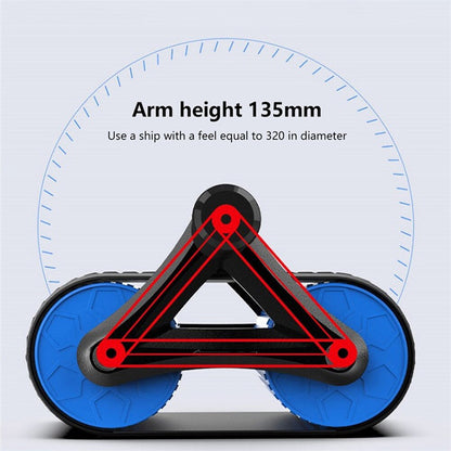 Wheel Abdominal Exerciser Women Men Automatic Rebound Ab Wheel Roller Waist Trainer Gym Sports Home Exercise Devices