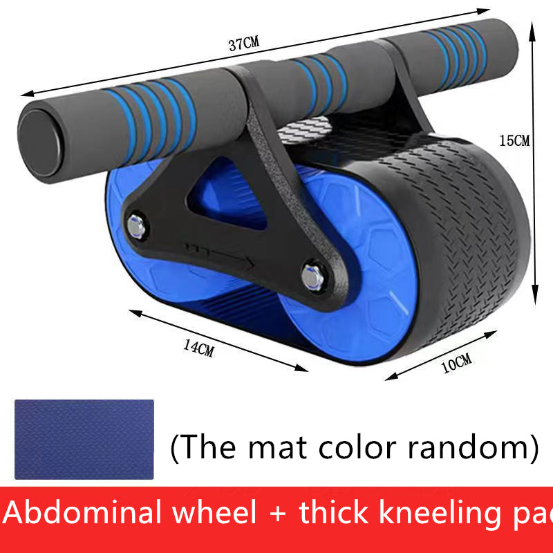 Wheel Abdominal Exerciser Women Men Automatic Rebound Ab Wheel Roller Waist Trainer Gym Sports Home Exercise Devices