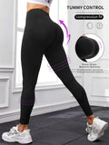 Plus Size High Waist Yoga Leggings