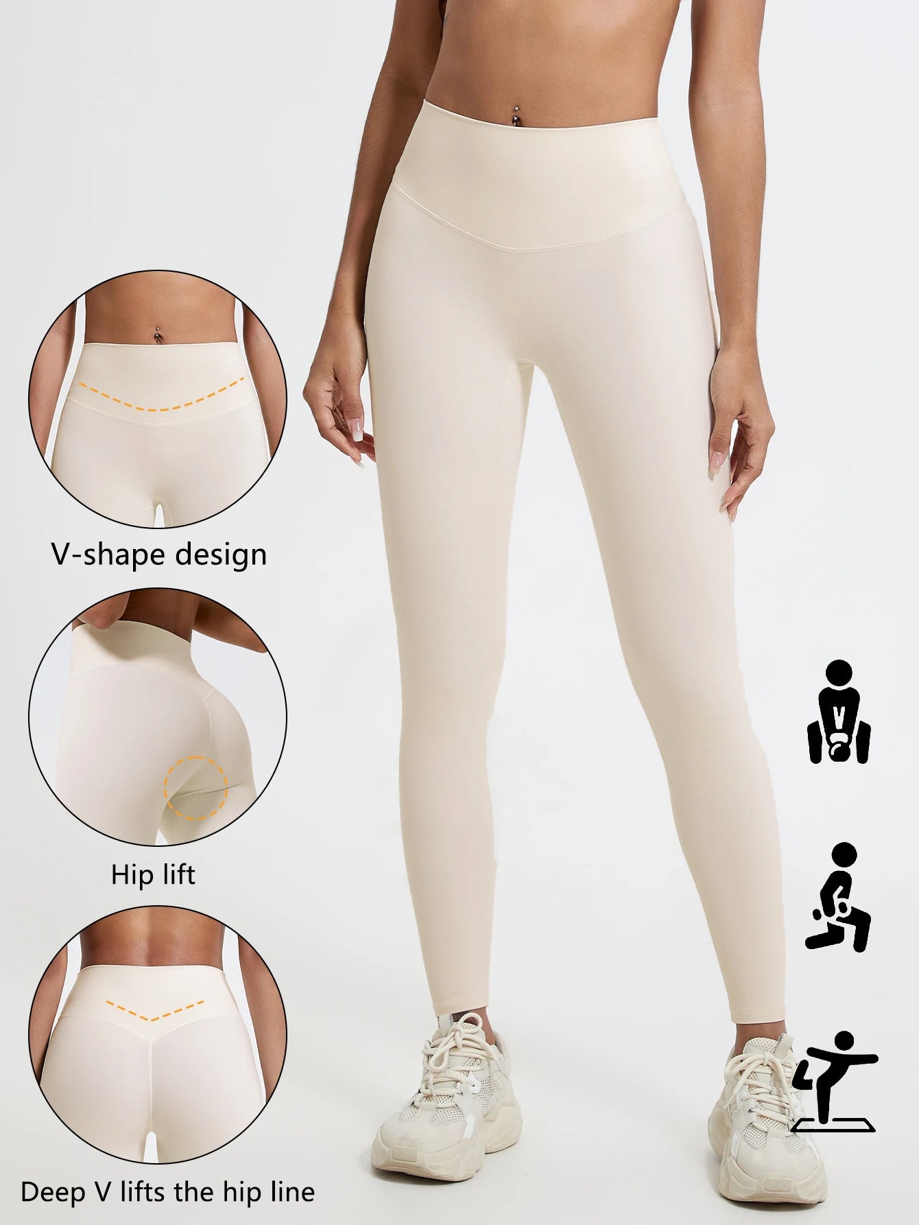 High Waist Quick Dry Yoga Leggings