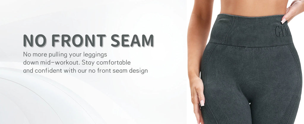High Waist Butt Lifting Seamless Leggings