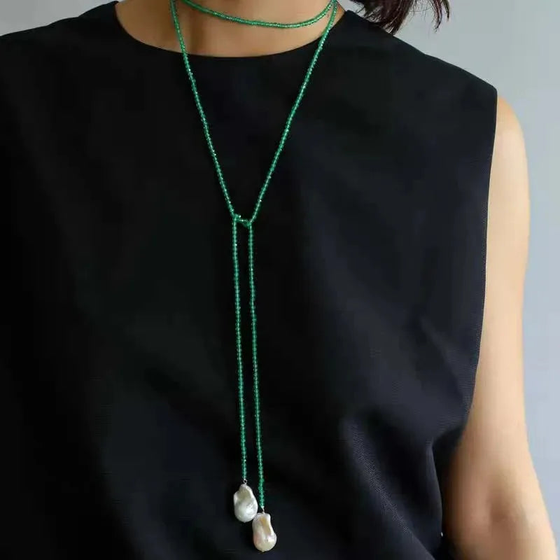 Boho Multilayer Bead Chain Necklace