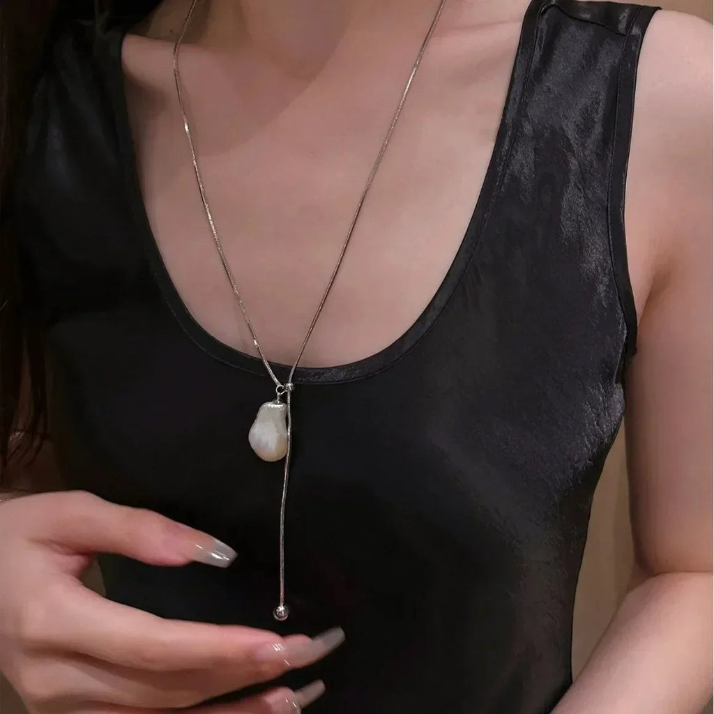 Boho Multilayer Bead Chain Necklace