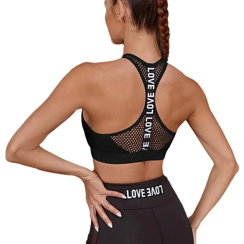 High Waist Shorts & Sports Bra Set