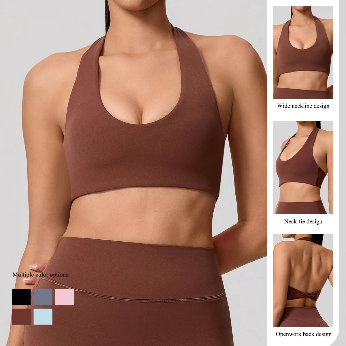 Strappy Back Sports Bra