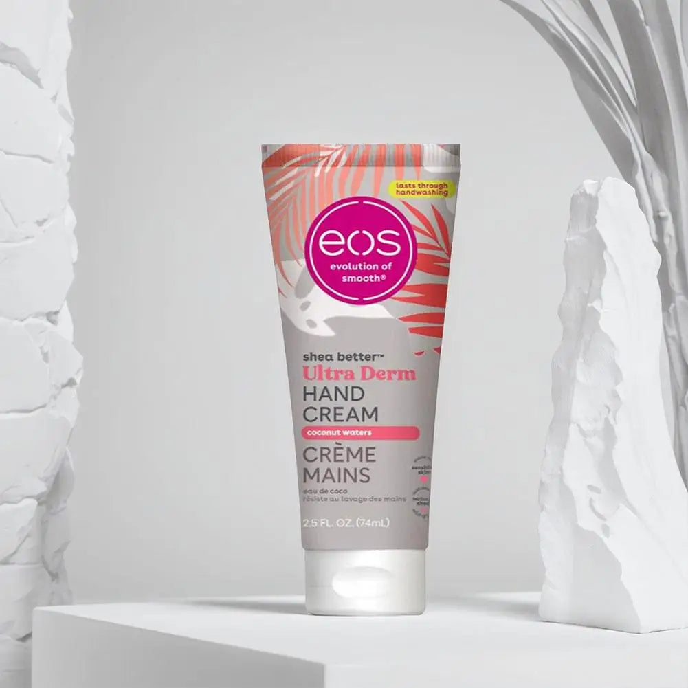 EOS Shea Better 74ml Hand Cream - Ultra Derm Moisturizing Shea Butter Enriched For Dry Cracked Sk...