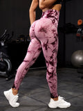 Tie Dye High Waist Yoga Leggings