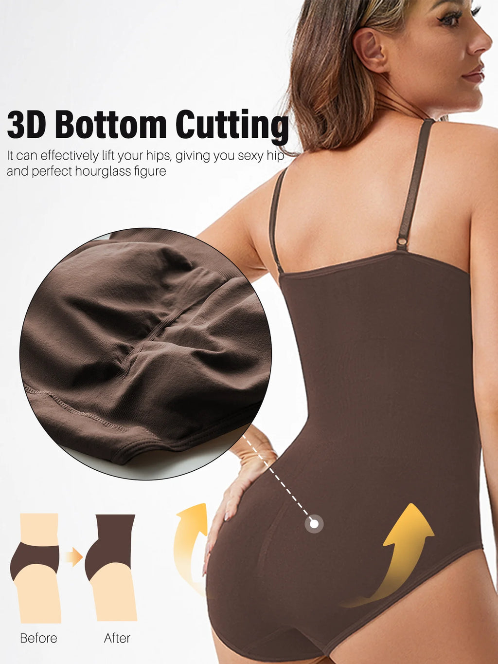 Seamless Slimming Butt Lifter Bodysuit