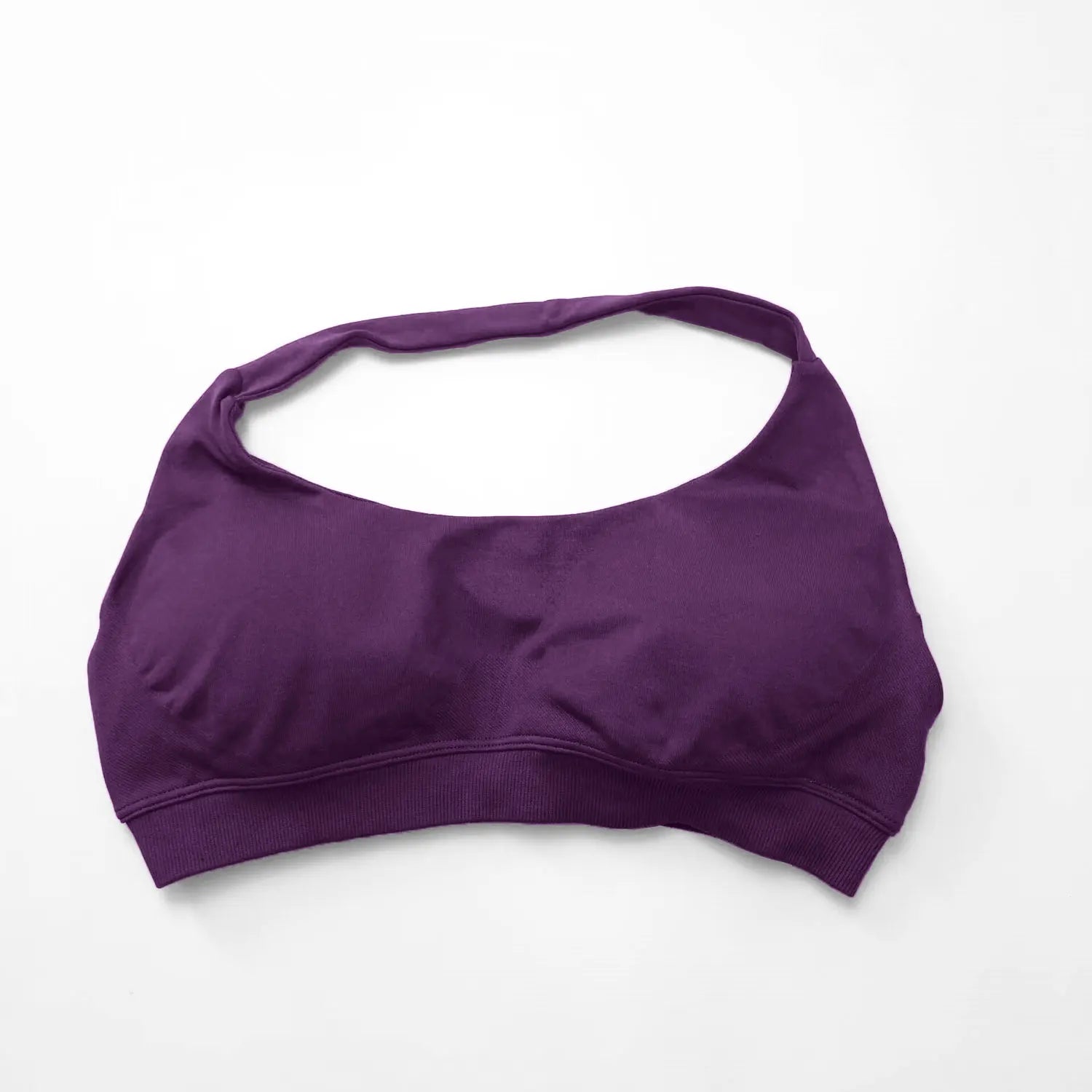 Seamless Halter High Support Sports Bra