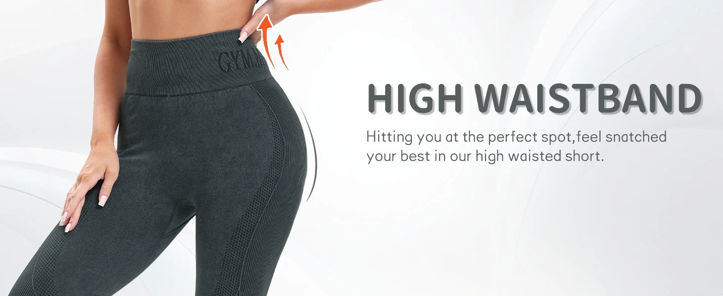 High Waist Butt Lifting Seamless Leggings