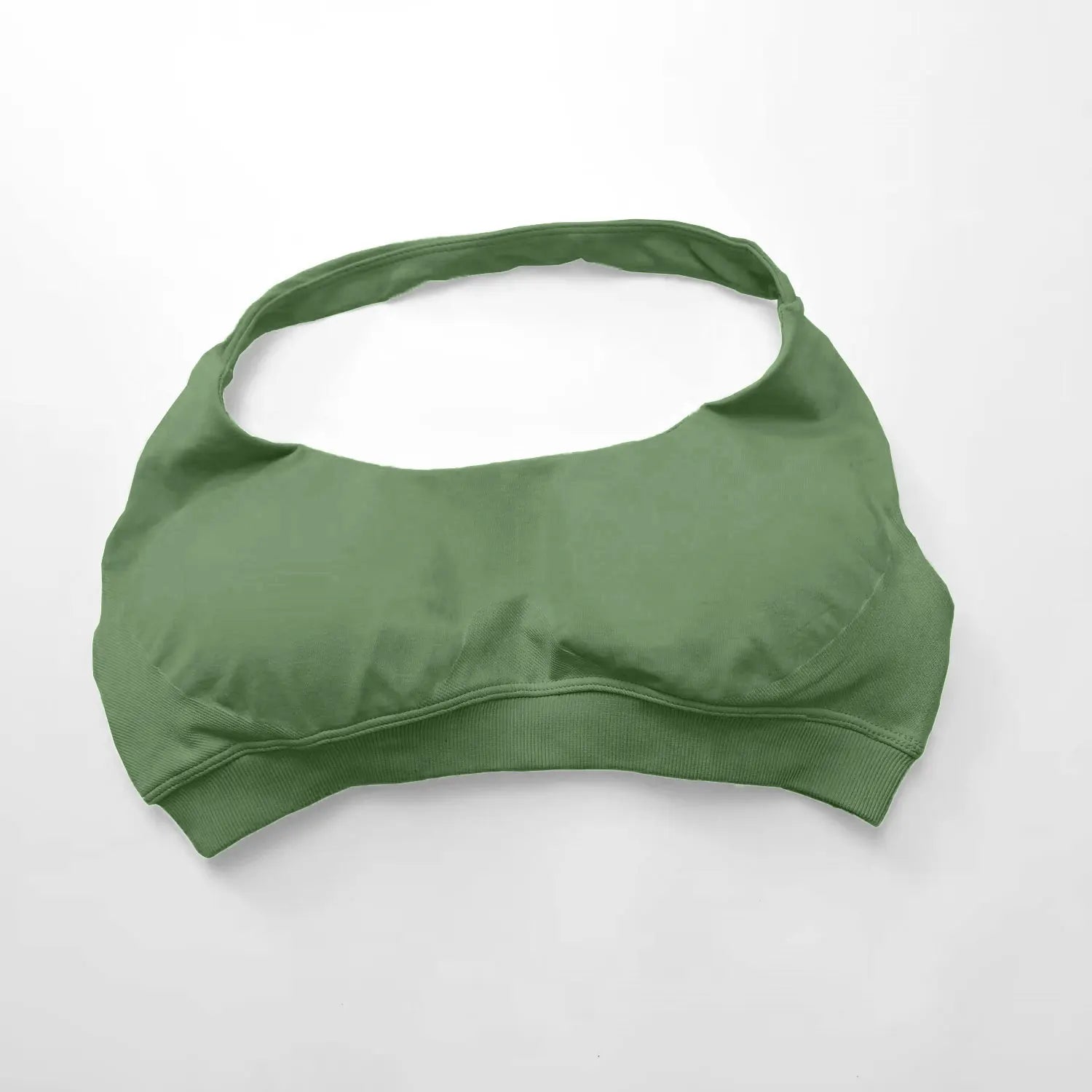 Seamless Halter High Support Sports Bra