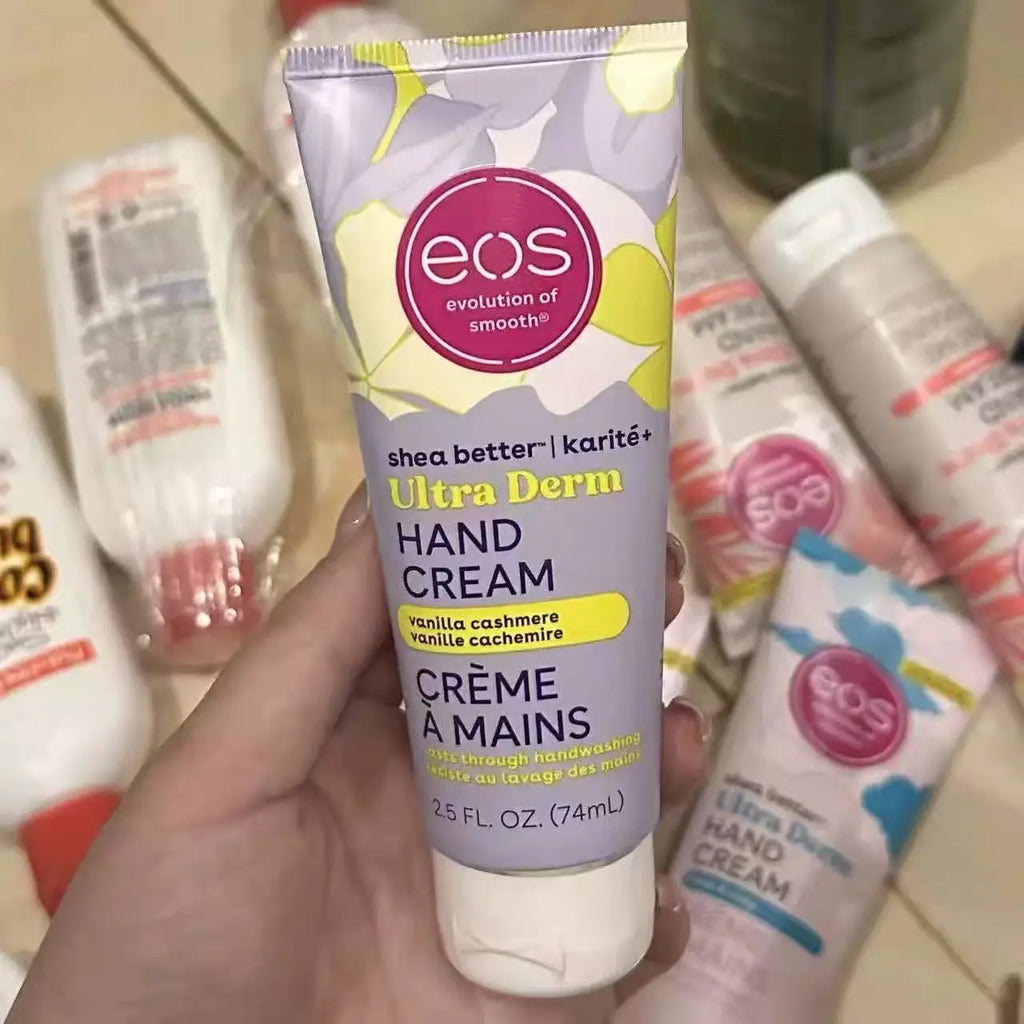 EOS Shea Better 74ml Hand Cream - Ultra Derm Moisturizing Shea Butter Enriched For Dry Cracked Sk...