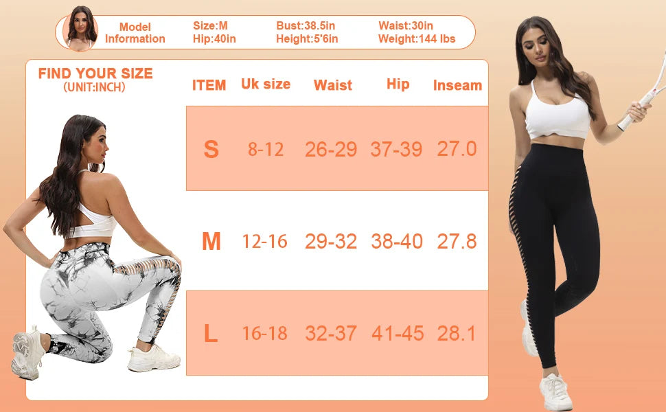 High Waist Butt Lifting Seamless Leggings