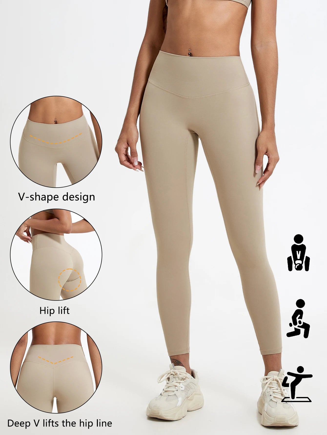 High Waist Quick Dry Yoga Leggings