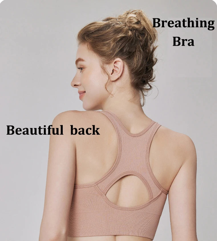 Front Zip Sports Bra