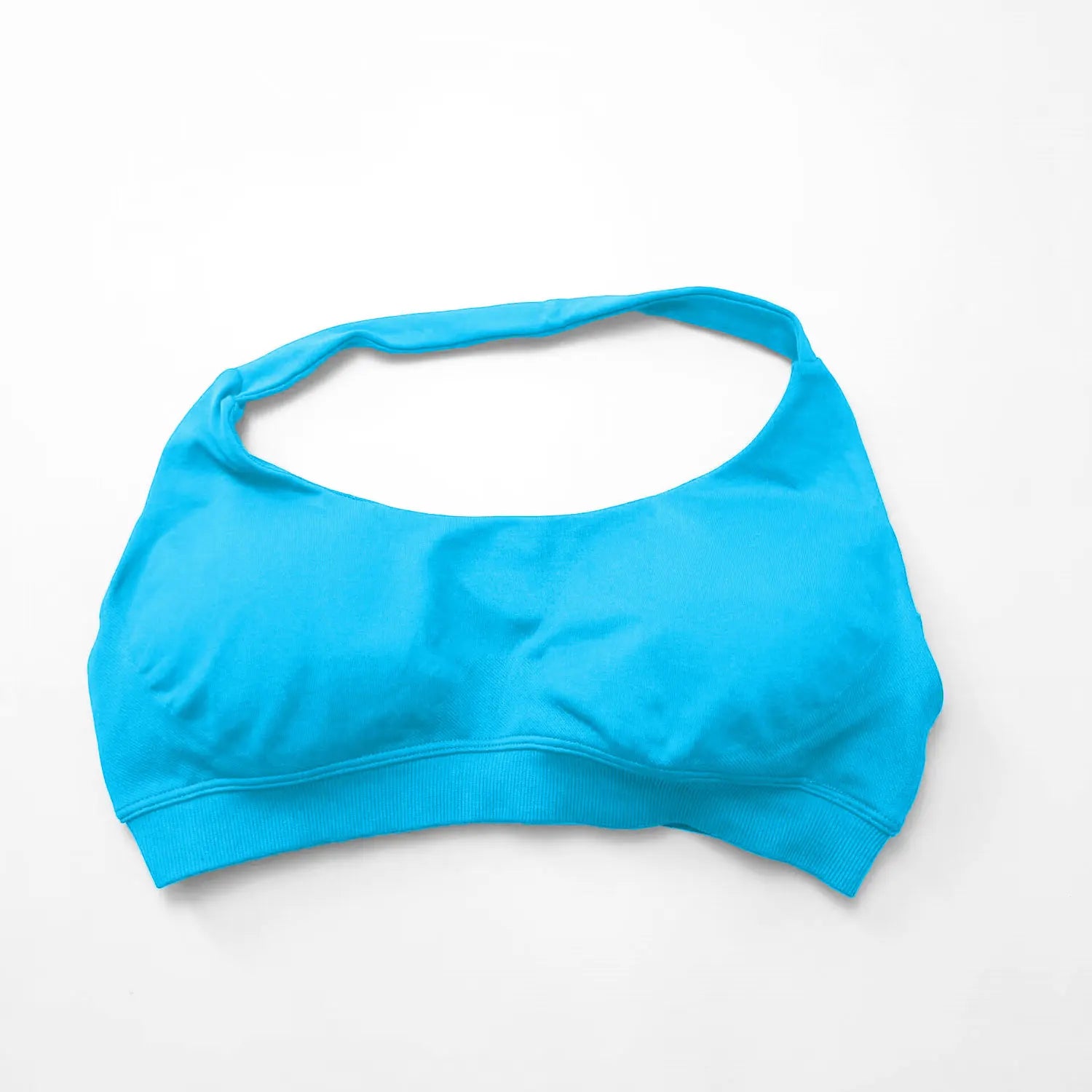 Seamless Halter High Support Sports Bra