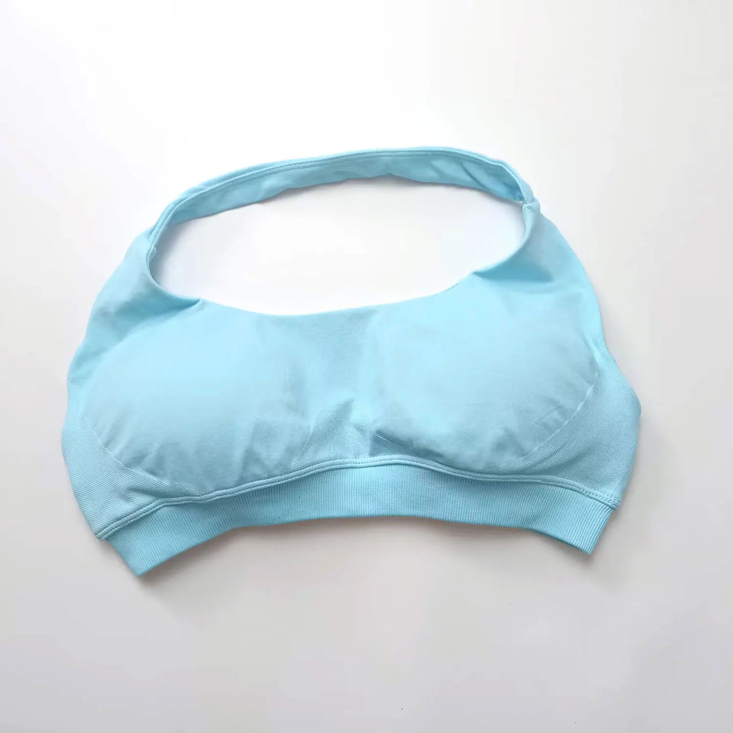 Seamless Halter High Support Sports Bra