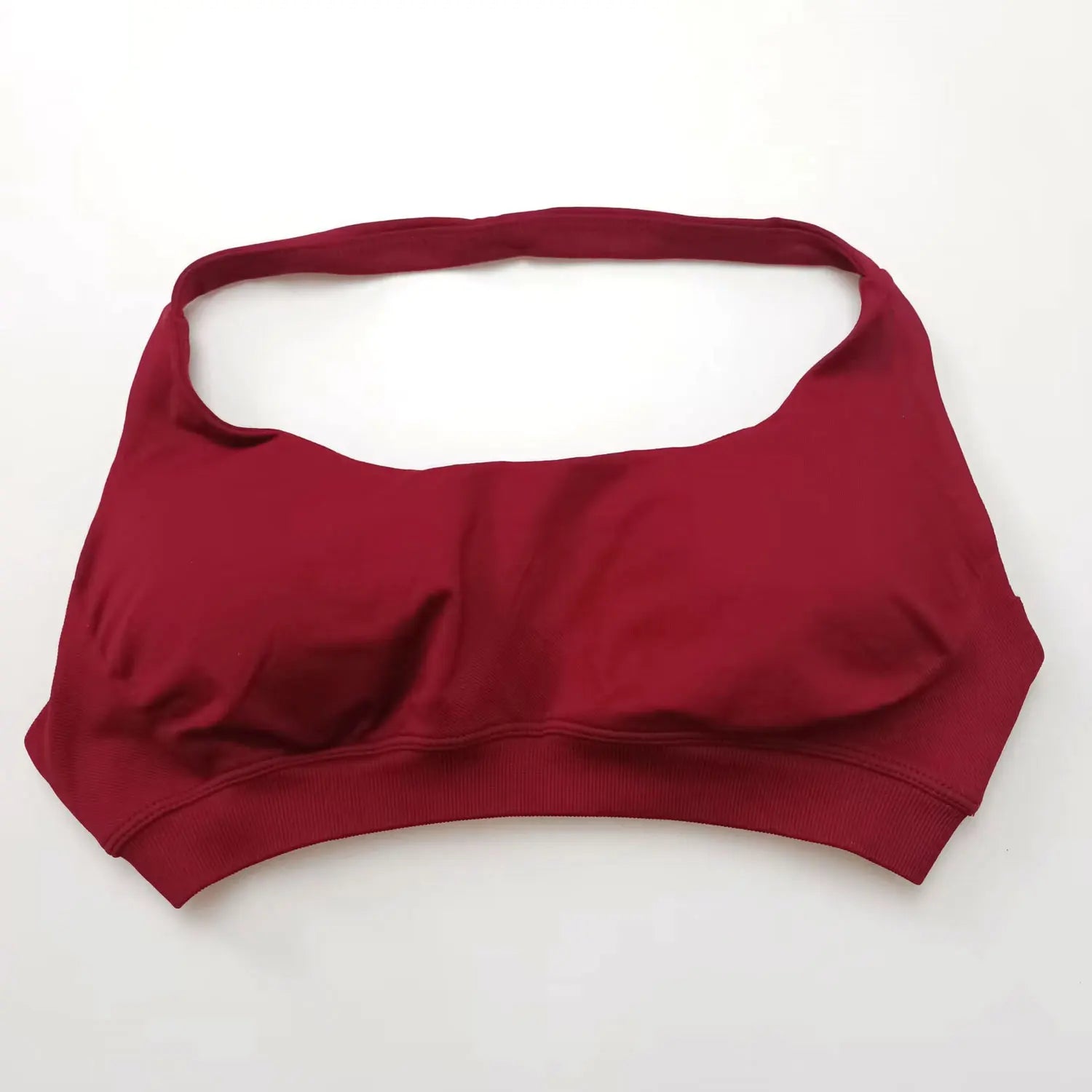 Seamless Halter High Support Sports Bra