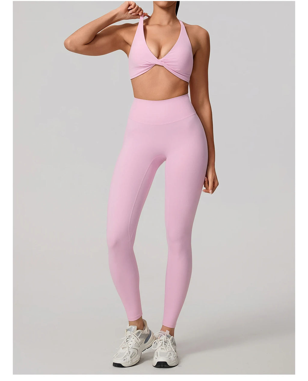 Cross Back Push Up Yoga Bra