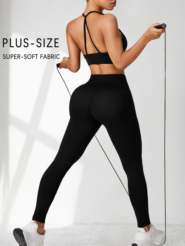 Plus Size Soft High Waist Leggings