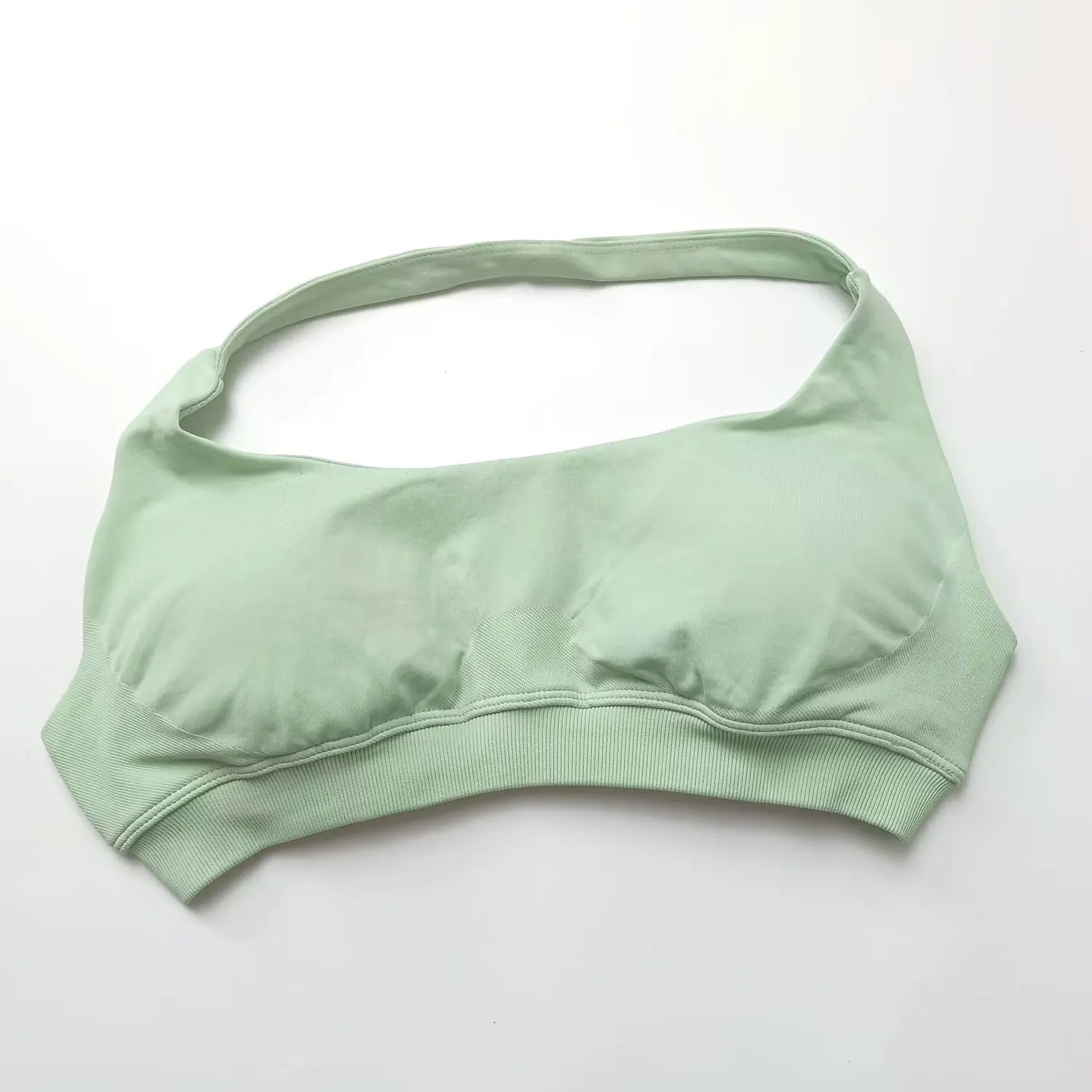 Seamless Halter High Support Sports Bra