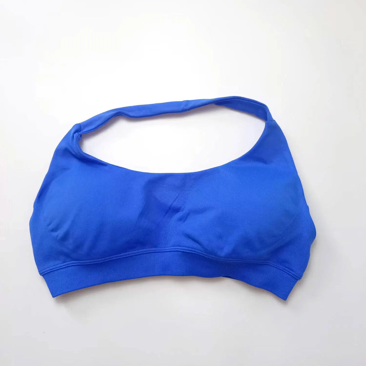 Seamless Halter High Support Sports Bra