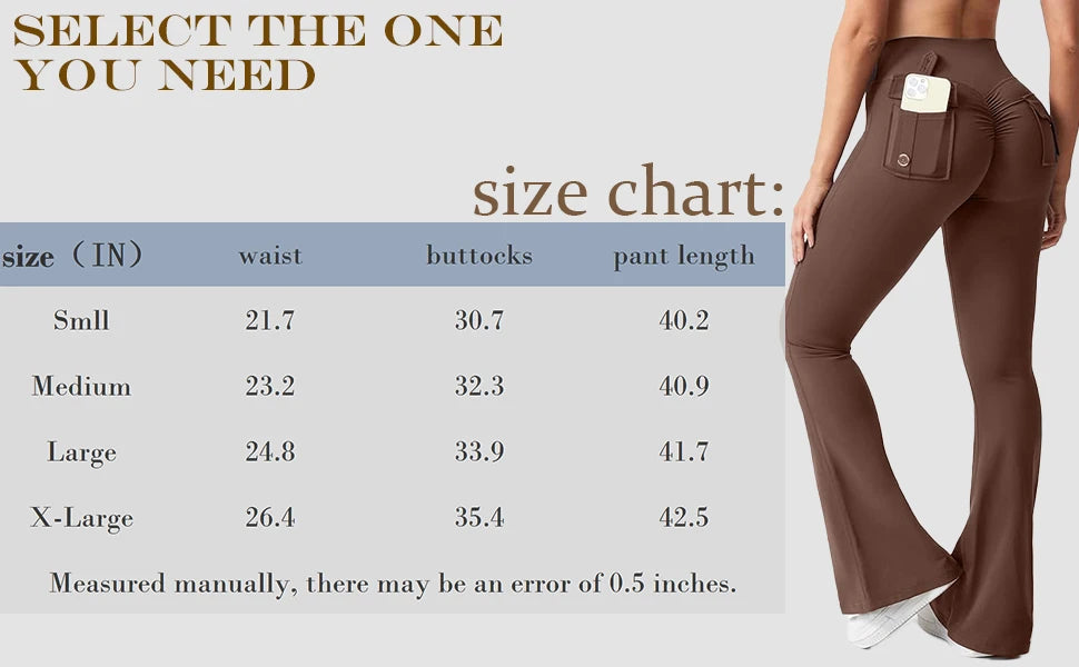 High Waist Wide Leg Yoga Flare