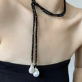 Boho Multilayer Bead Chain Necklace