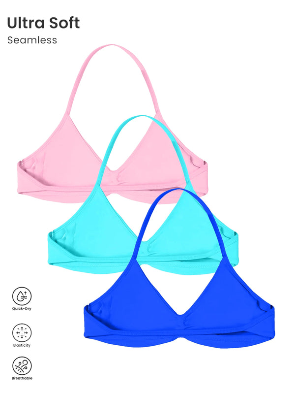 Ribbed Racerback Sports Bra