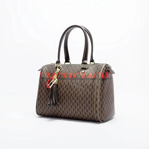 CH Ladies Bucket Bag – Floral PU Leather Handbag