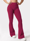 High Waist Wide Leg Yoga Flare