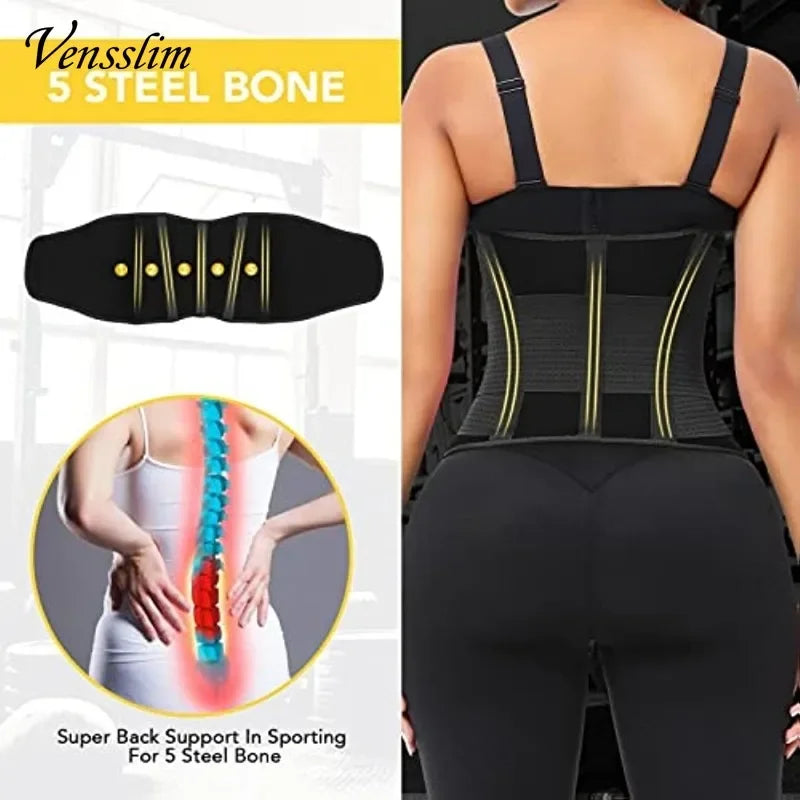 Neoprene Sweat Waist Trimmer Belt