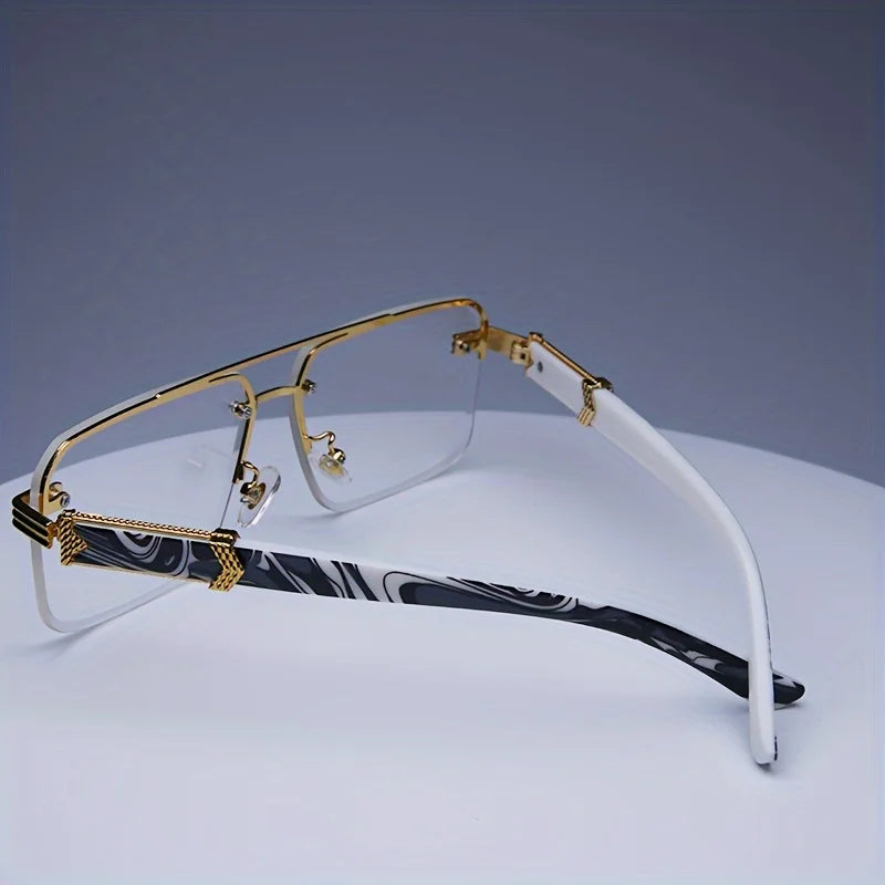 Rimless Rectangle Sunglasses – Women's