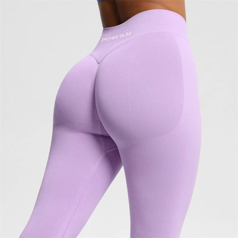 Scrunch Butt Seamless Yoga Leggings