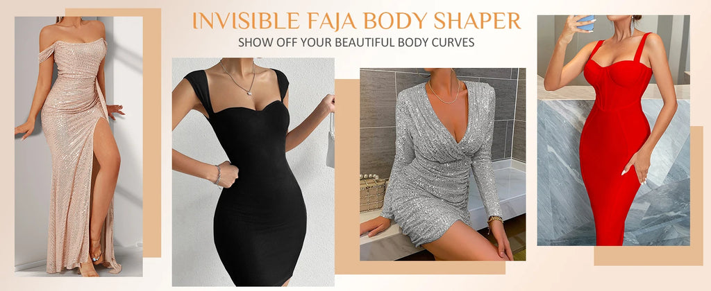 Lace-Trim Shapewear Bodysuit
