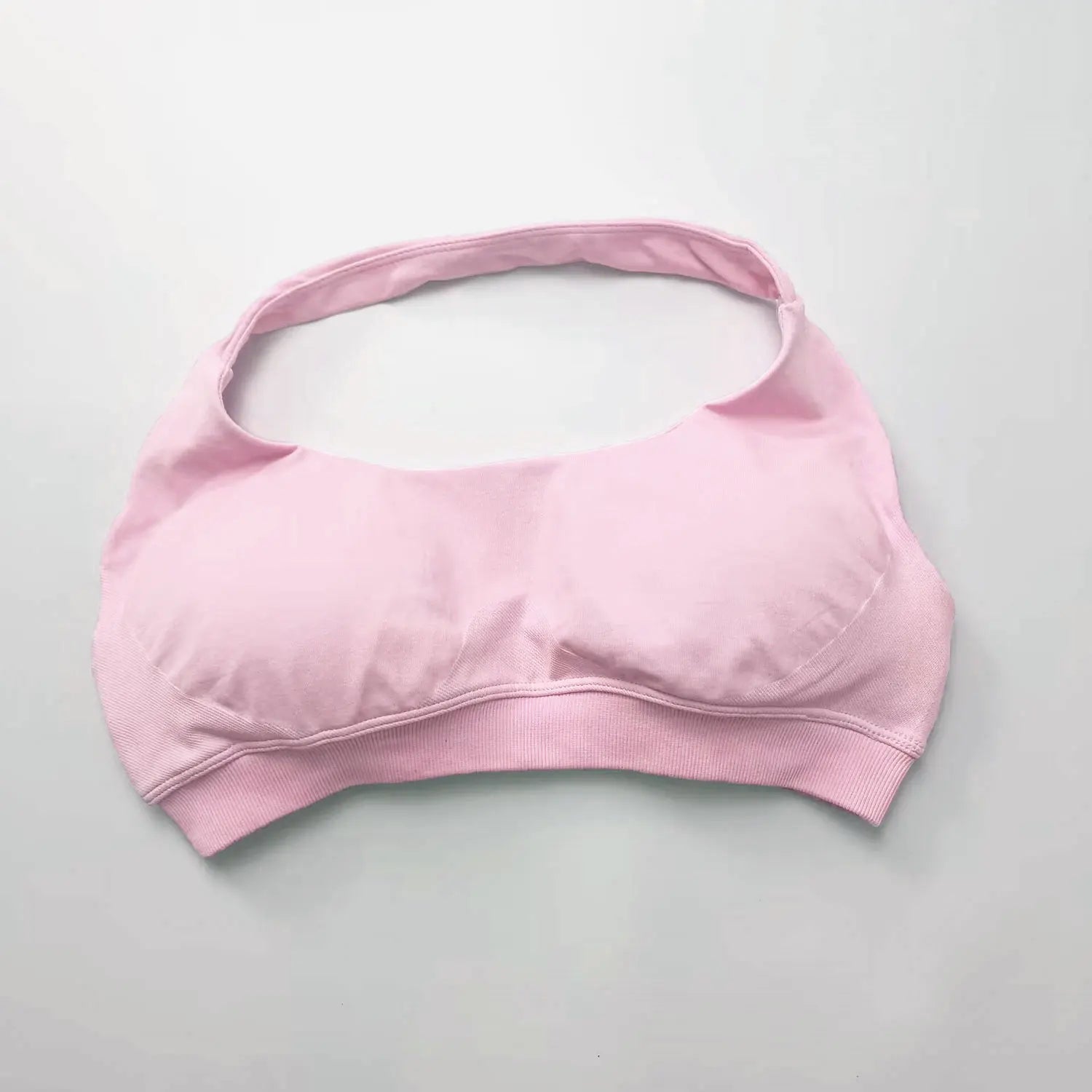 Seamless Halter High Support Sports Bra