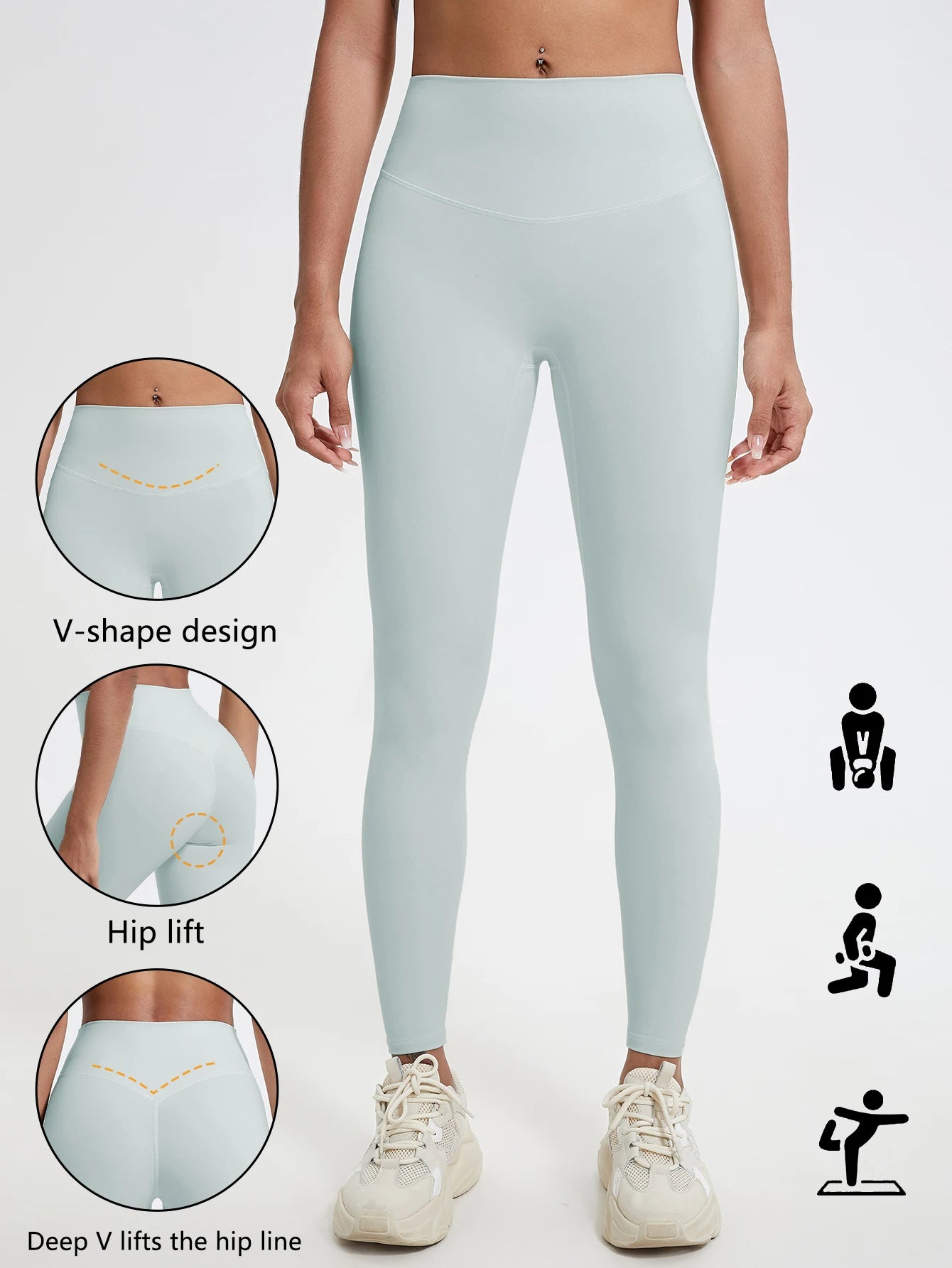 High Waist Quick Dry Yoga Leggings