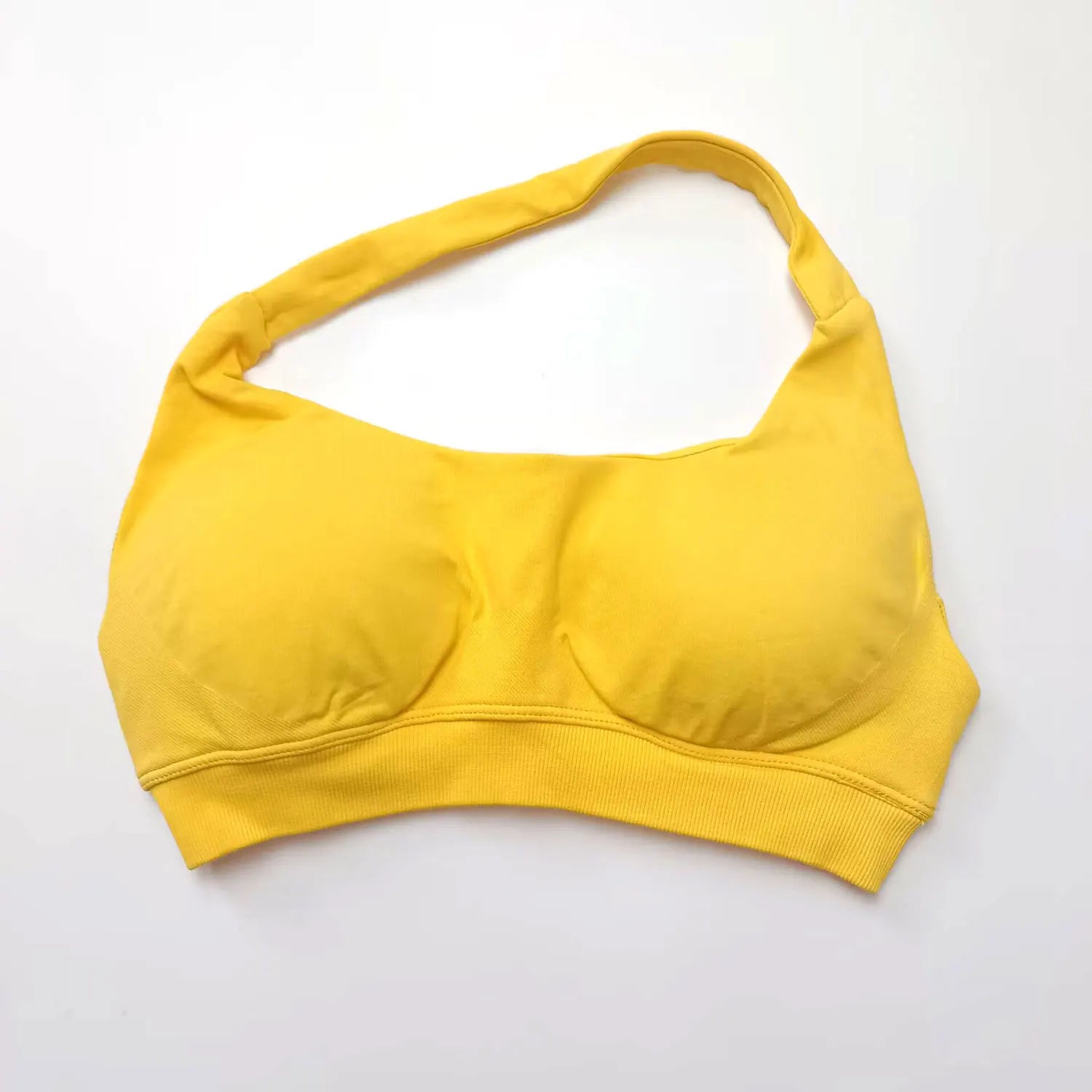 Seamless Halter High Support Sports Bra