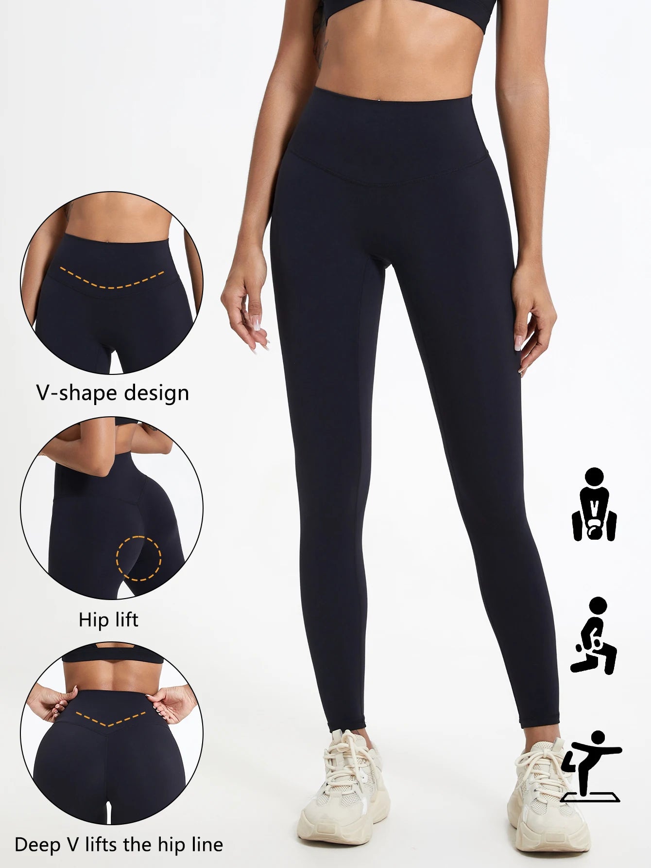 High Waist Quick Dry Yoga Leggings